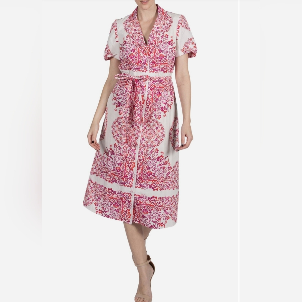 Julia Jordan Midi Shirt Dress NWT